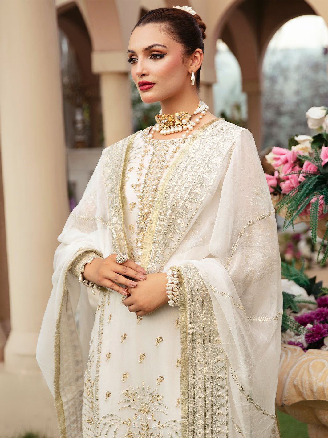 shahjahan-SJ 24021 B OFF WHITE