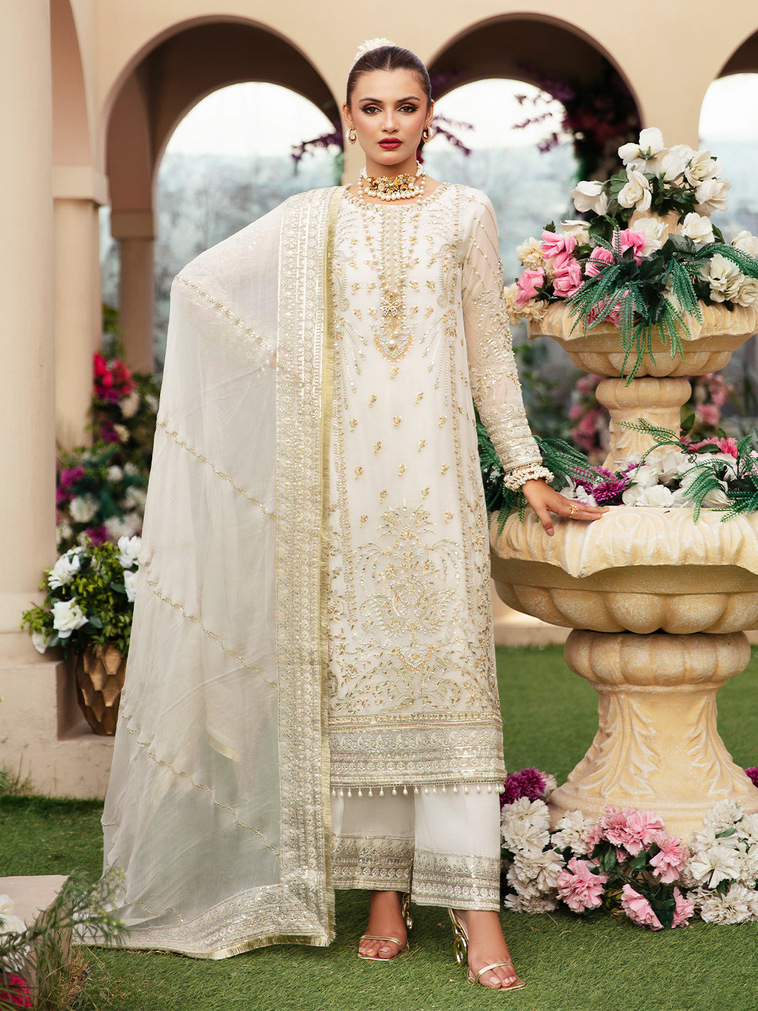 shahjahan-SJ 24021 B OFF WHITE