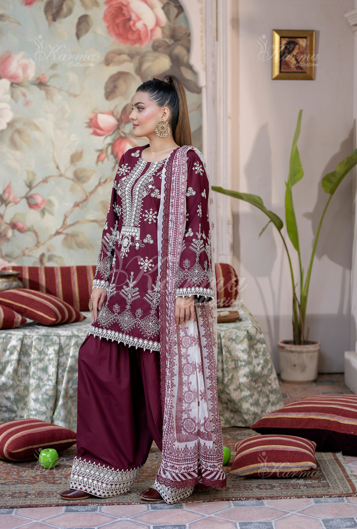 Karma Collection BERRY KC-1453- Eid Colletion