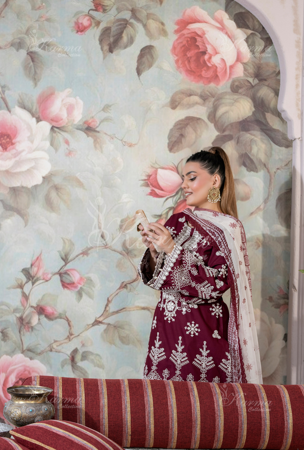 Karma Collection BERRY KC-1453- Eid Colletion