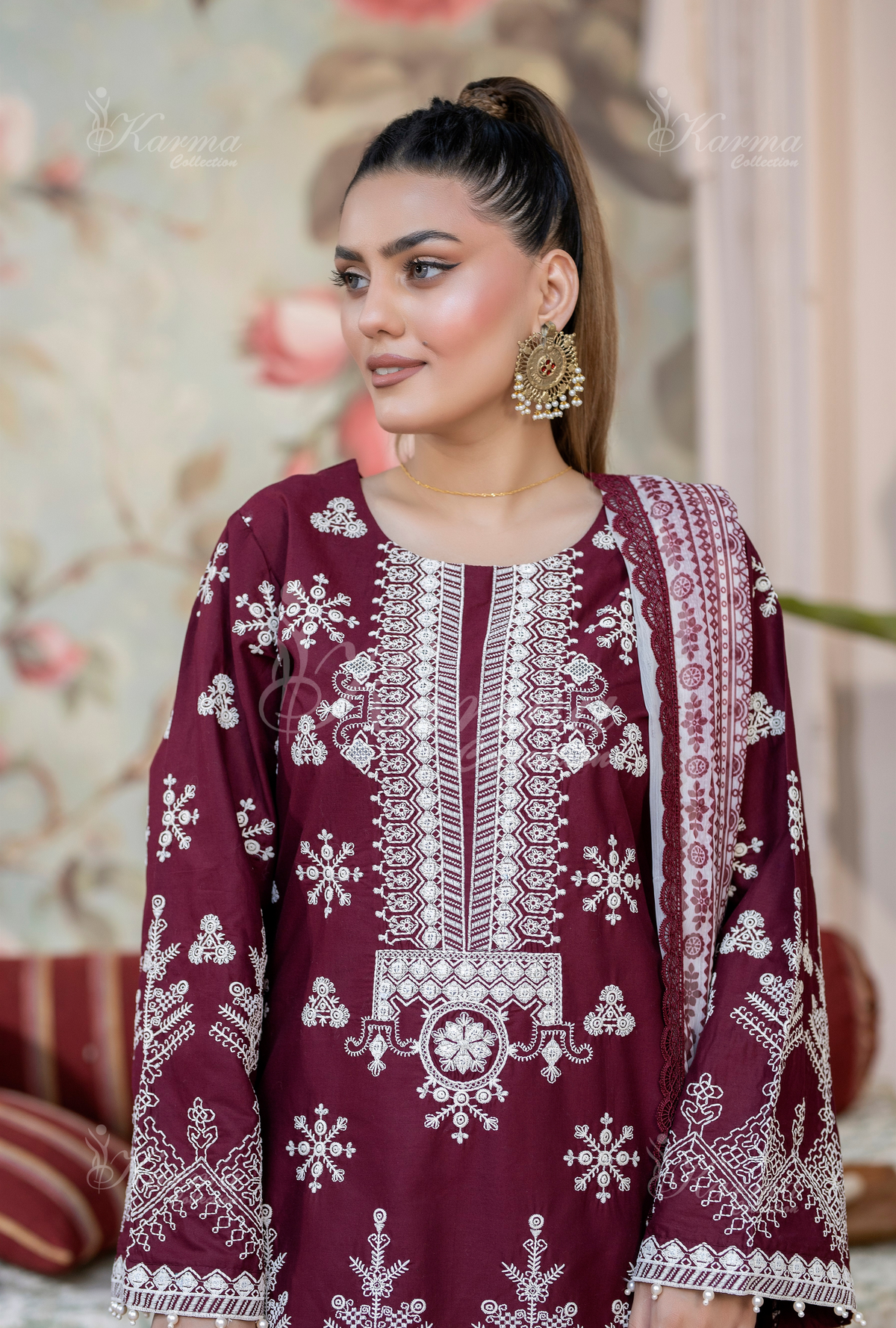 Karma Collection BERRY KC-1453- Eid Colletion