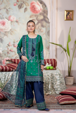 Karma Collection DARK GREEN KC-1452- Eid Colletion