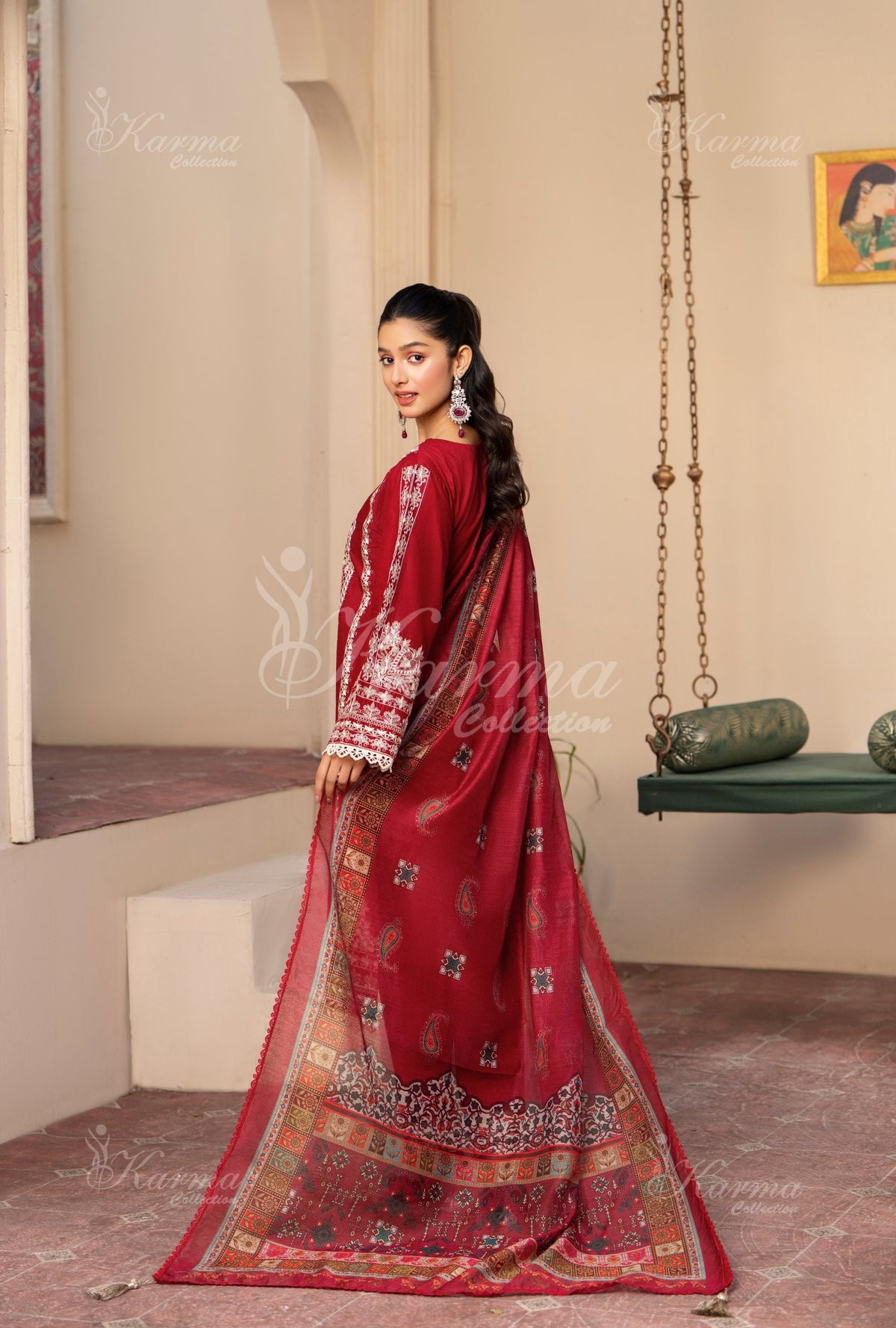 Karma Collection Saffron Red KC-1425