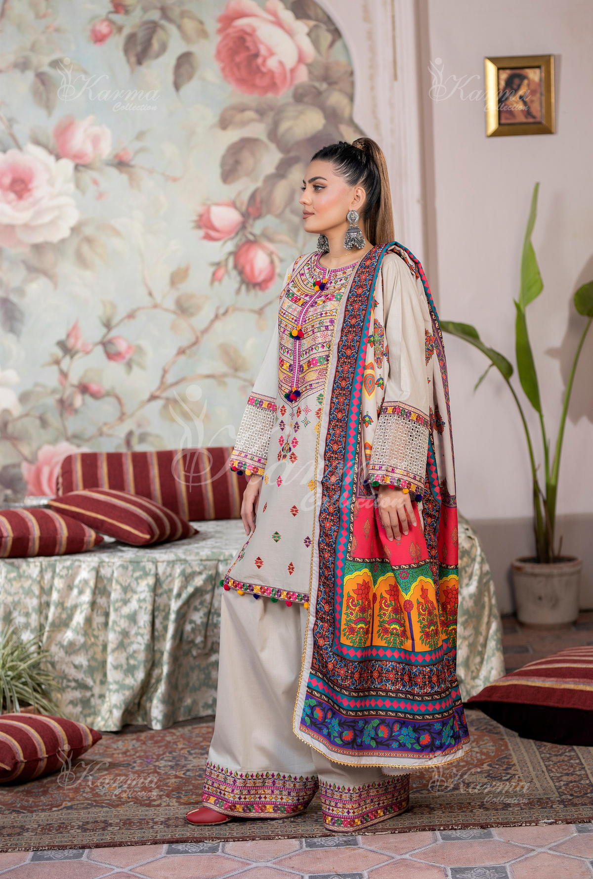 Karma Collection Cotton KC-1454- Eid Colletion