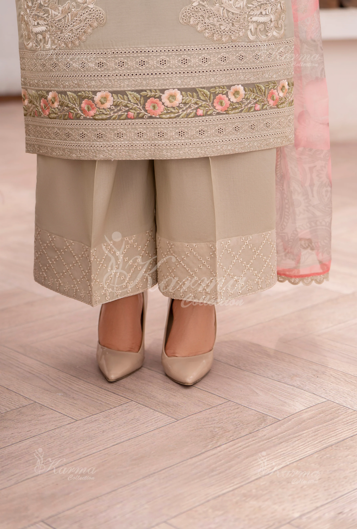 Eid Dresses By Karma CollectionDew Clay SKU:KC-1482
