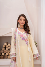 Eid Collection By Karma CollectionButter Yellow SKU:KC-1481