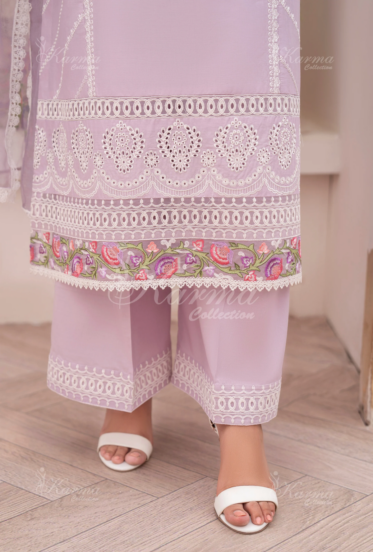 Eid Collection By Karma CollectionMOONLIT PURPLE SKU:KC-1481