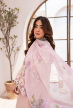 Eid Outfits By Karma CollectionPASTEL BLUSH PINK SKU:KC-1478