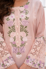 Eid Outfits By Karma CollectionPASTEL BLUSH PINK SKU:KC-1478