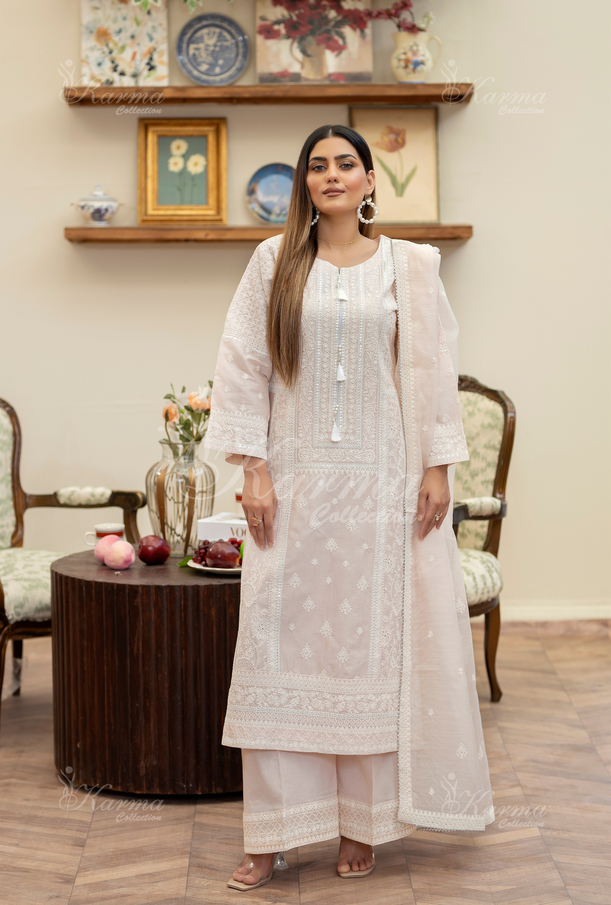 Karma Collection PALE PINK KC-1457- Eid Colletion