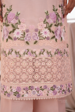 Eid Outfits By Karma CollectionPASTEL BLUSH PINK SKU:KC-1478