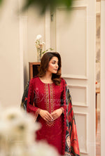 Karma Collection Winter 2024 Aangan II -1408 | CANDY RED