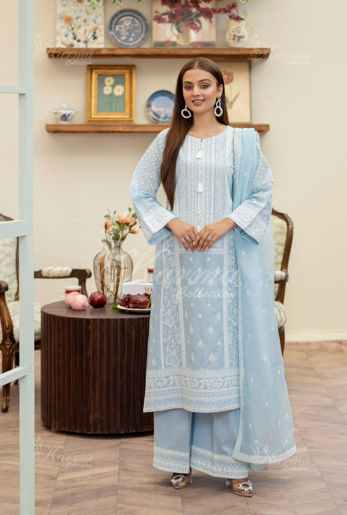 Karma Collection ICY SNOW KC-1457- Eid Colletion