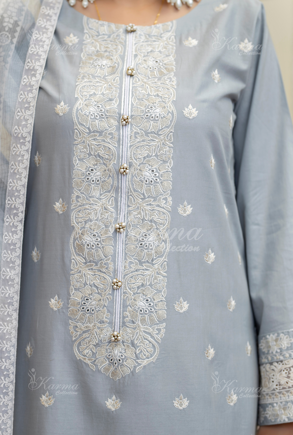 Karma Collection SMOKE KC-1455- Eid Colletion