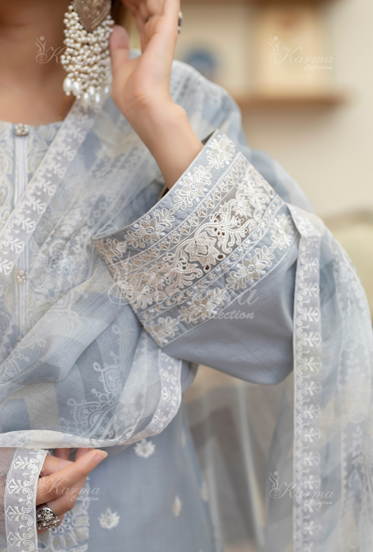 Karma Collection SMOKE KC-1455- Eid Colletion