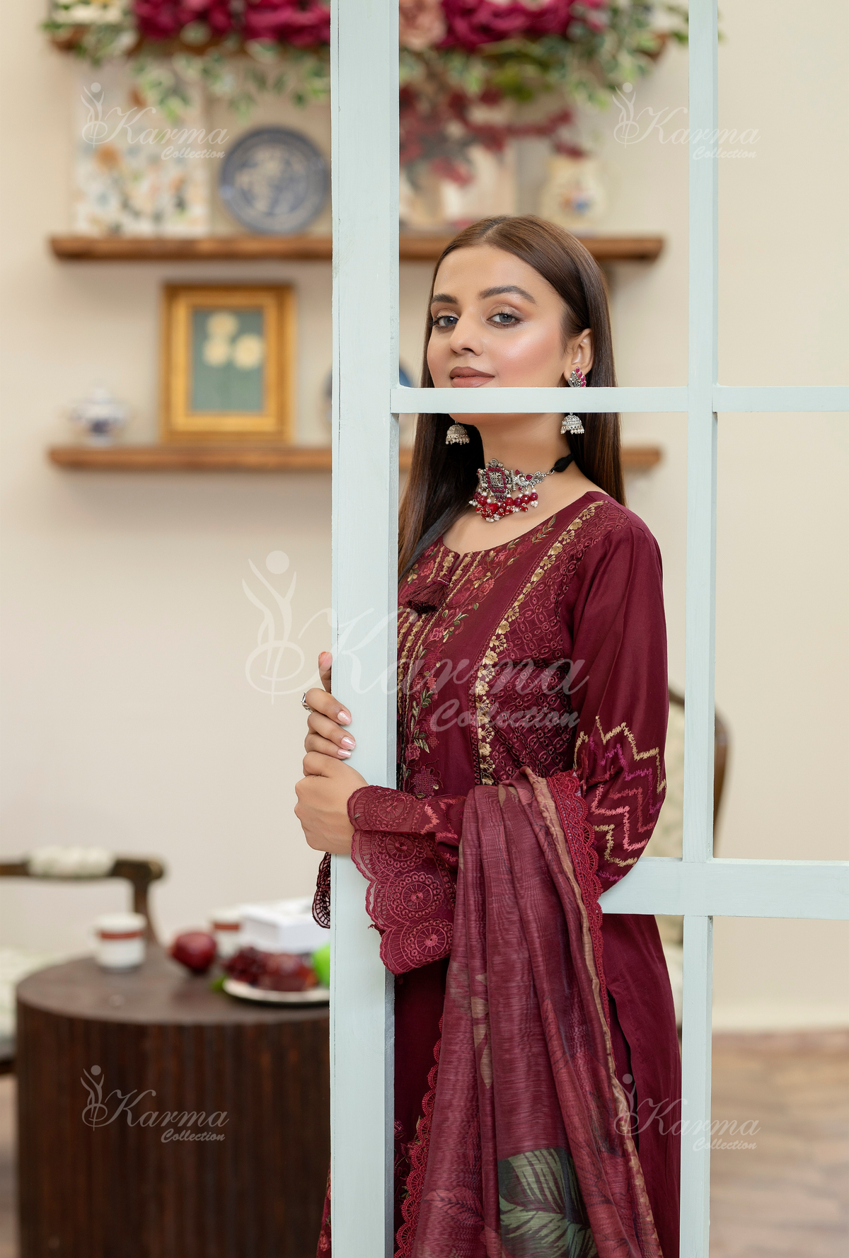 Karma Collection GARNET KC-1456- Eid Colletion