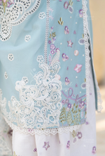 Rang Ja Fully Embroidered Farshi Shalwar 1486 Karma Collection FROZEN DEW Chikankari Multi Thread Embroidery