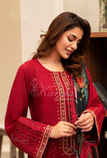 Karma Collection Winter 2024 Aangan II -1408 | CANDY RED