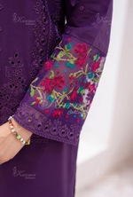 Eid Outfits By Karma CollectionVIOLEТ SKU:KC-1485