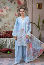 Karma Collection SKY BLUE KC-1449- Eid Colletion