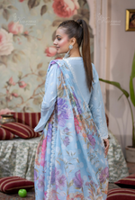 Karma Collection SKY BLUE KC-1449- Eid Colletion