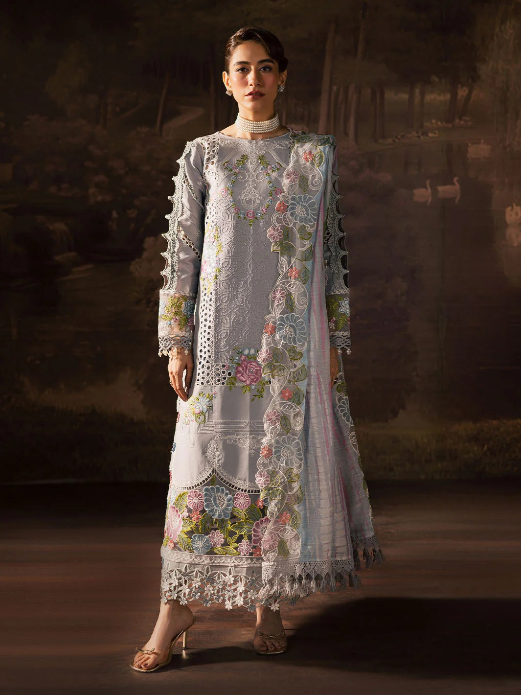 PARISHAY EID LAWN ET - 09 | 3 PC Luxury Lawn