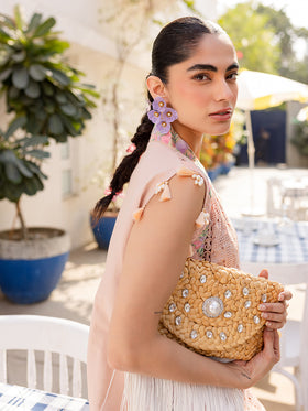 MS-08 | 3 PC Eid Luxury Lawn 25 | Monaco by Parishay