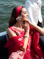 MS-14 | 3 PC Eid Luxury Lawn 25 | Monaco by Parishay