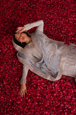 Sahira | Nooresha By Emaan Adeel | Embroidered 3 Piece Chiffon Suit Stitched | Eid 2025