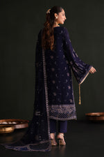 Zarifa | Nooresha By Emaan Adeel | Embroidered 3 Piece Chiffon Suit Stitched | Eid 2025