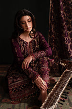 Jenan | Nooresha By Emaan Adeel | Embroidered 3 Piece Chiffon Suit Stitched | Eid 2025