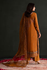 Zarang | Nooresha By Emaan Adeel | Embroidered 3 Piece Chiffon Suit Stitched | Eid 2025
