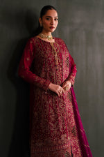 Nishta | Nooresha By Emaan Adeel | Embroidered 3 Piece Chiffon Suit Stitched | Eid 2025