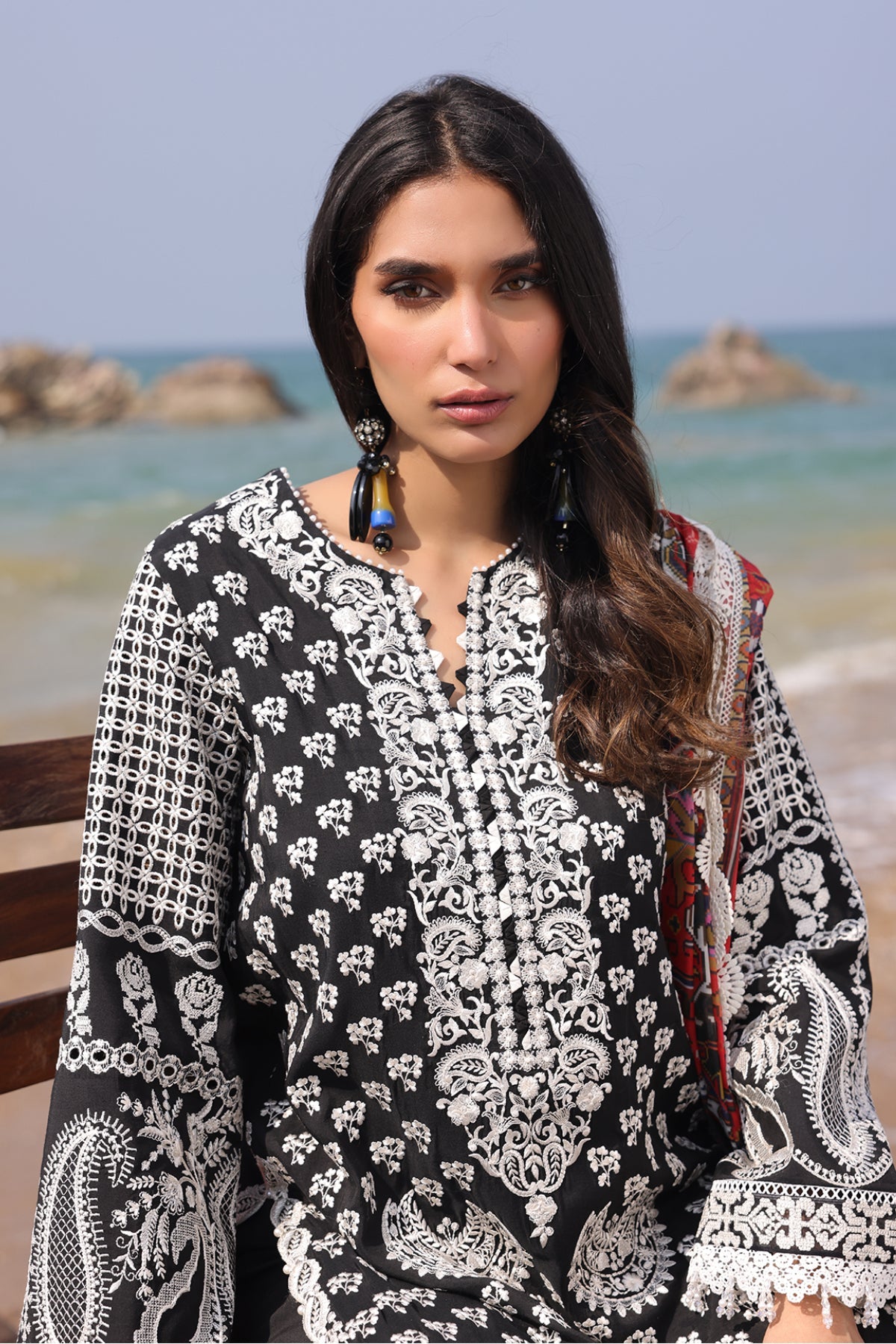 Hania Luxury Lawn'25 | SL 75 Anoud | IMROZIA PREMIUM | Serene