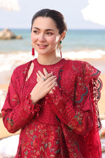 Hania Luxury Lawn'25 | SL 82 Iswah | IMROZIA PREMIUM | Serene