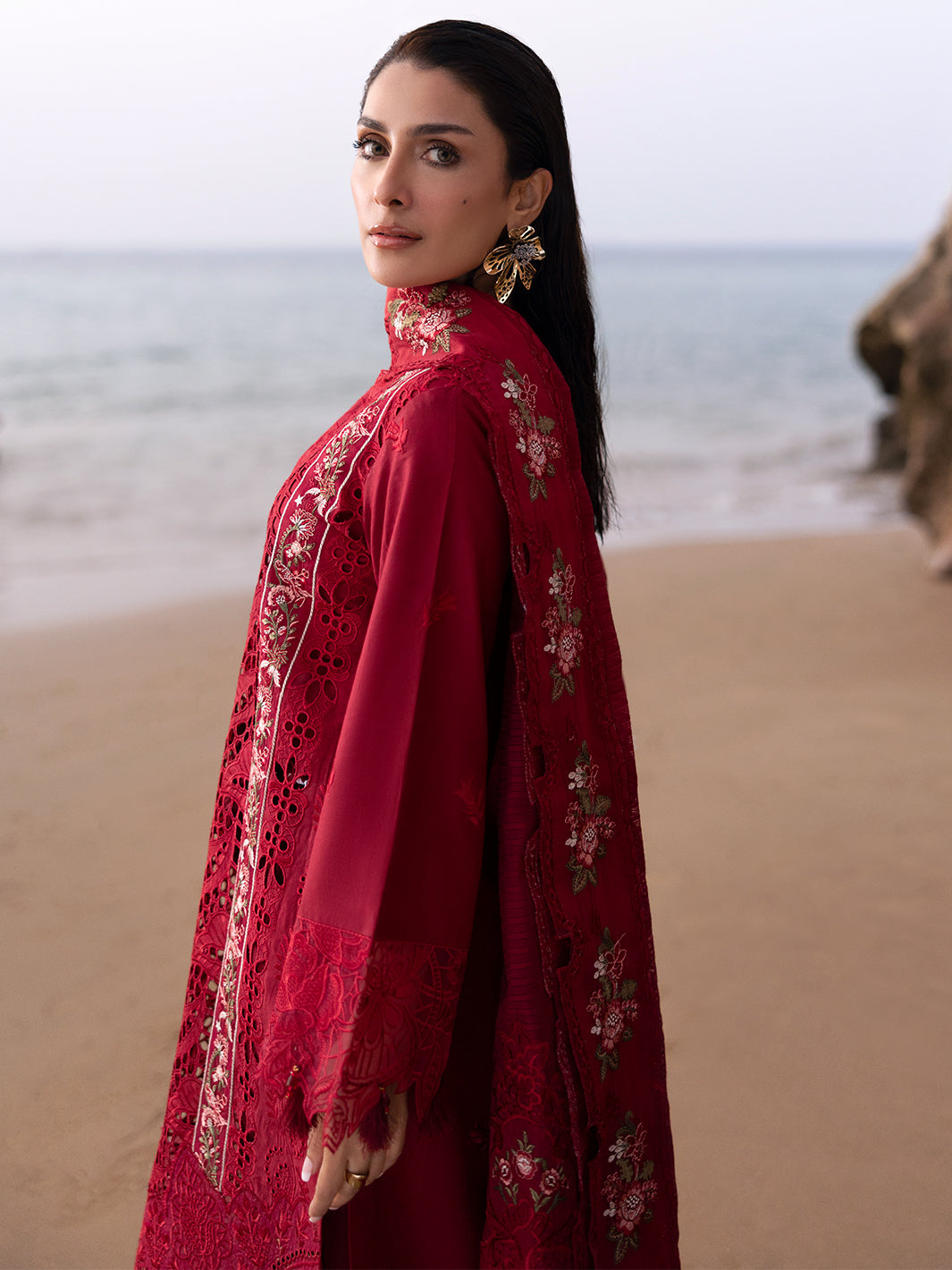 Sirene Luxury Lawn '25 | Scarlett | 3 PC Luxury Lawn