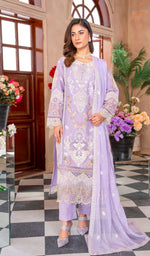 Ready to wear 3 piece Embroidered chikankari Lawn Cotton Suit