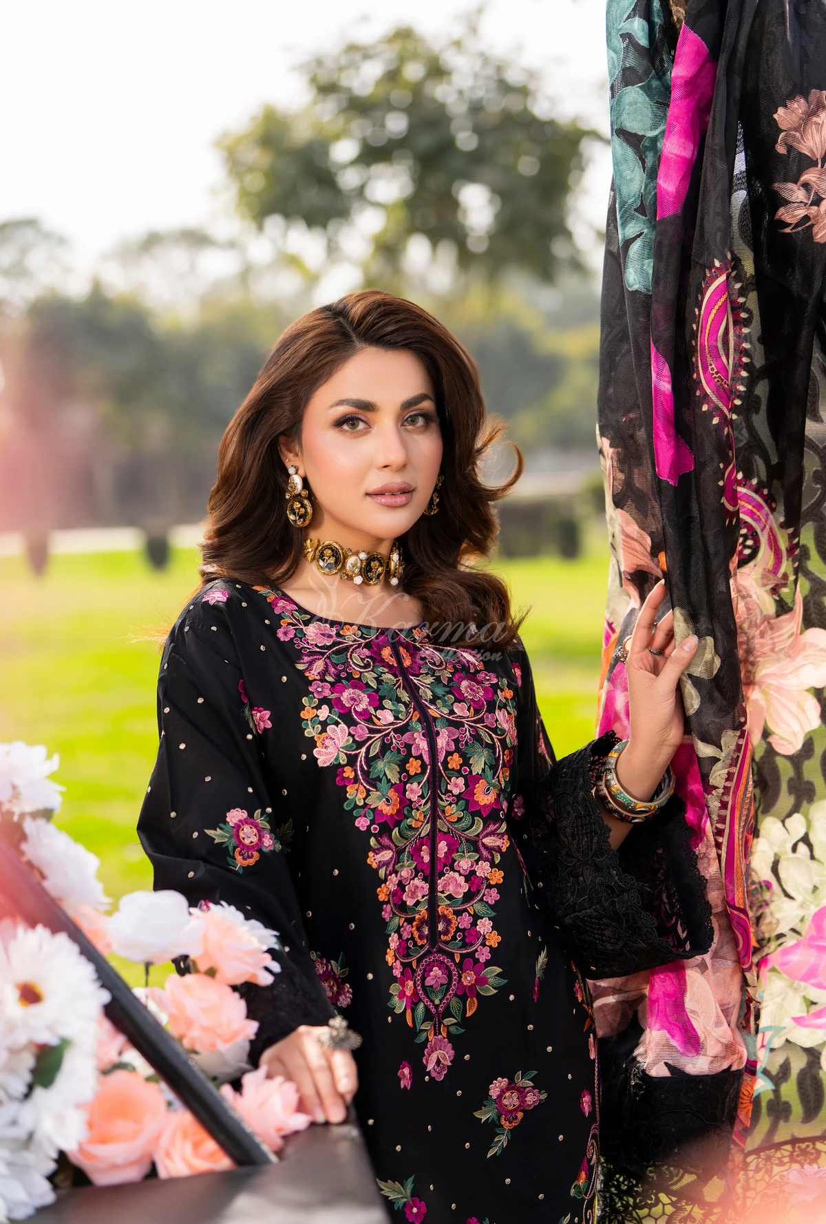 Chaand-Raat BY Karma Collection PALE GREEN KC-1553