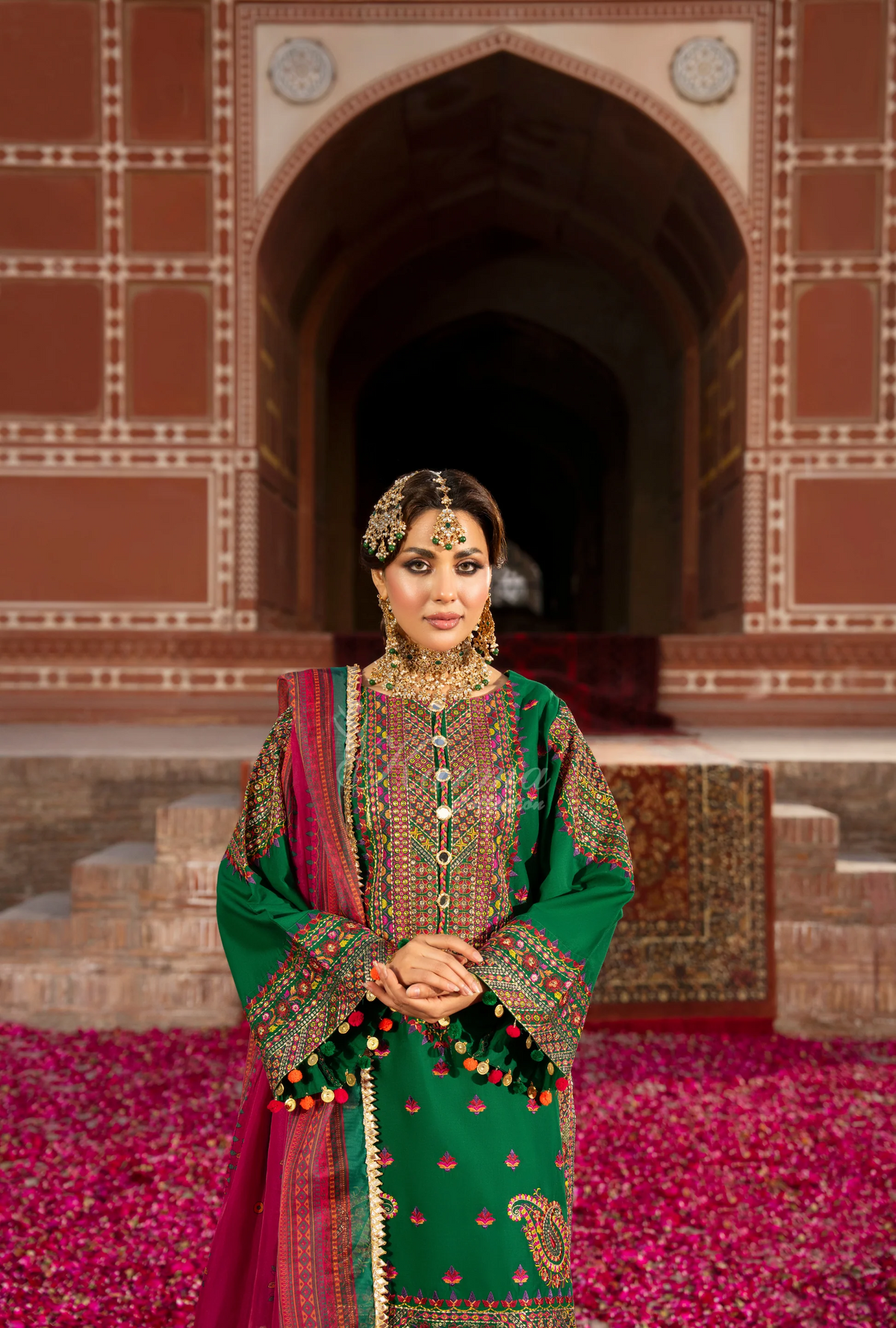 Chaand-Raat BY Karma Collection MALACHITE KC-1551