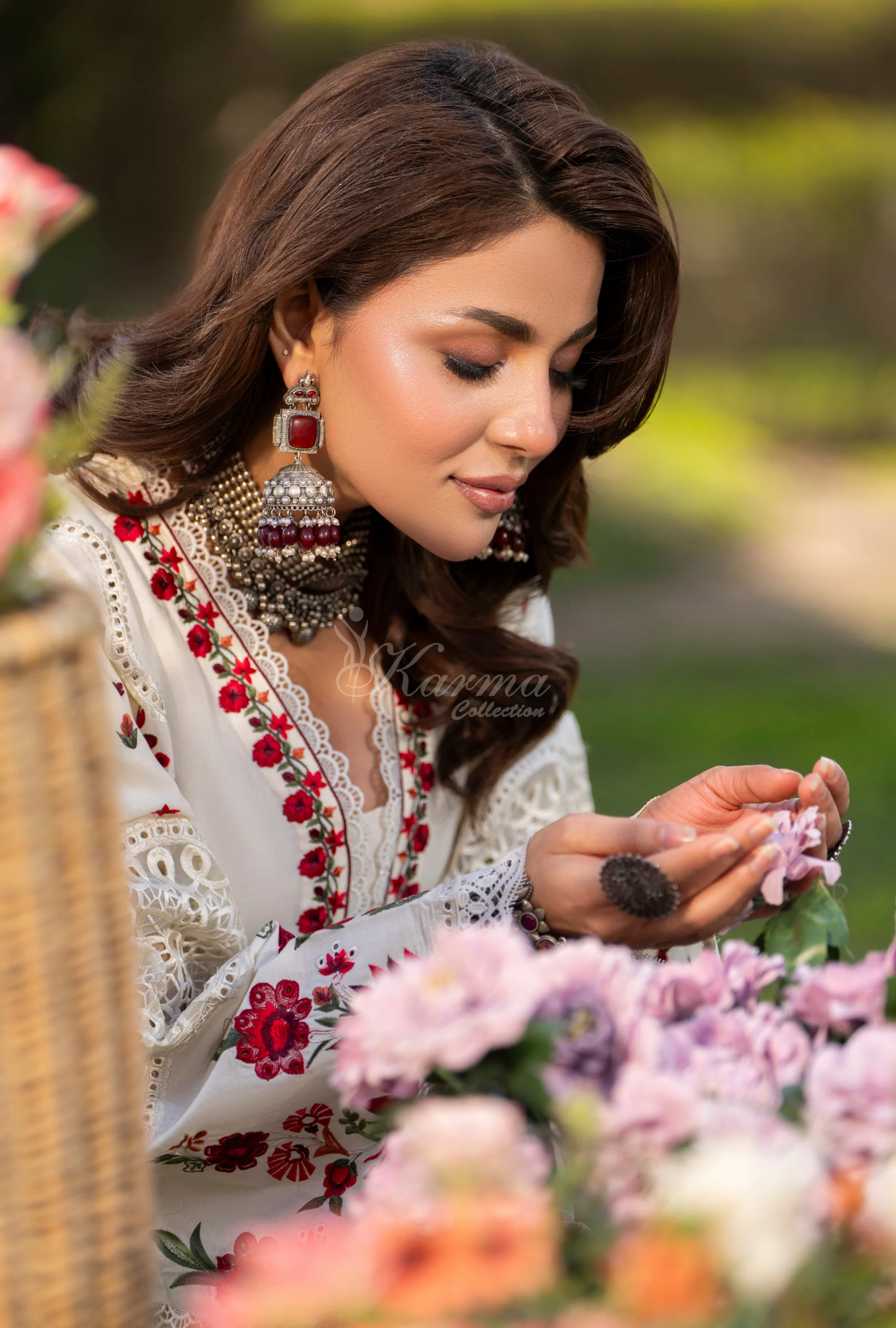 Chaand-Raat BY Karma Collection SWAN PETAL KC-1549