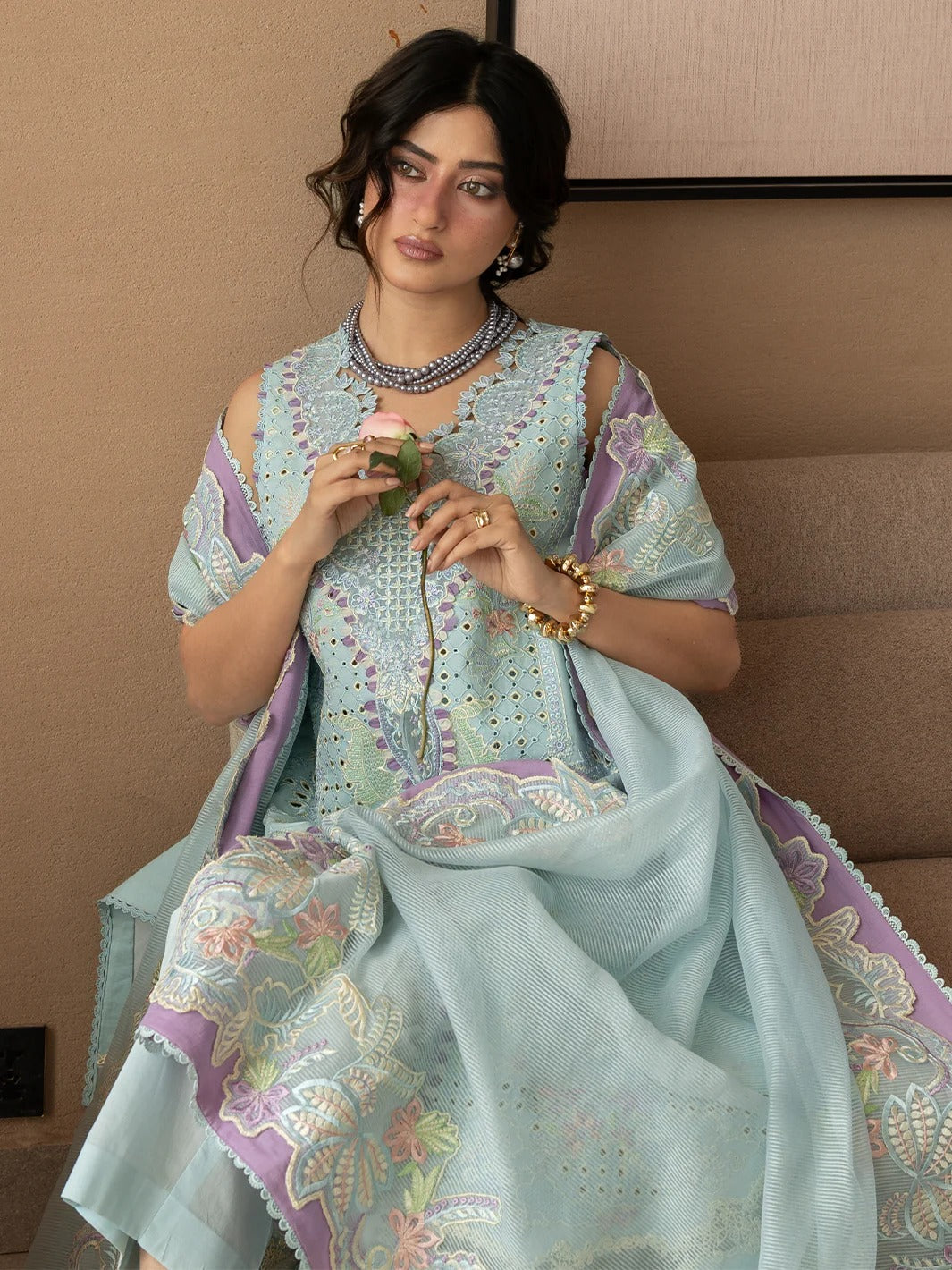 Eid 2026 Sirene Luxury Lawn StitchedS-013