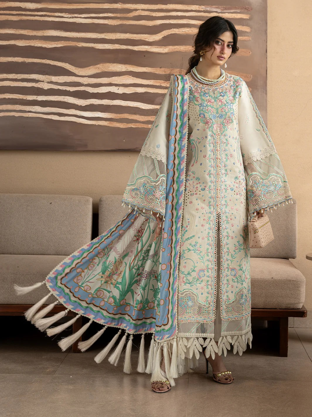 Eid 2026 Sirene Luxury Lawn StitchedS-014