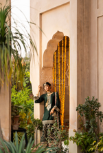 Chiffon 3 Piece Embroidered Hayat Karma Collection HOT ROSE F-493