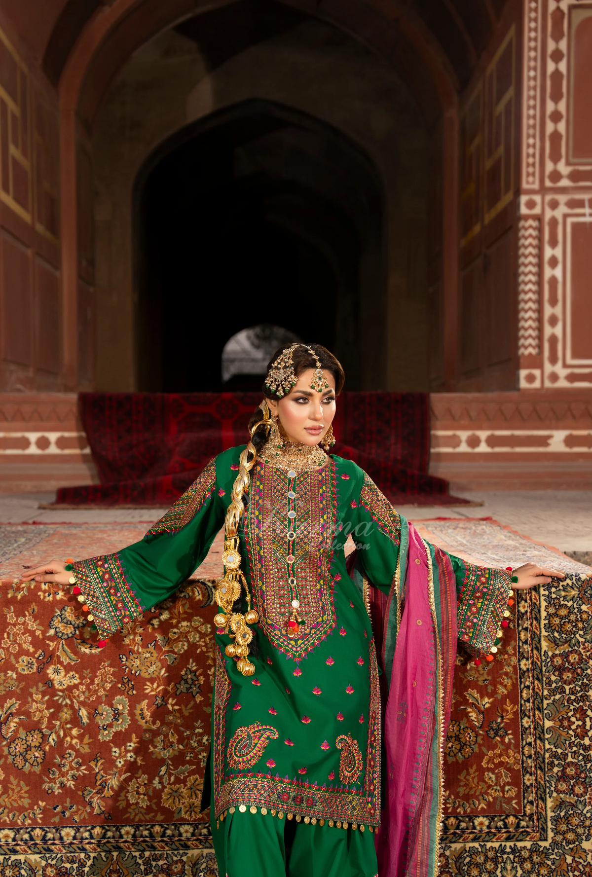 Chaand-Raat BY Karma Collection MALACHITE KC-1551