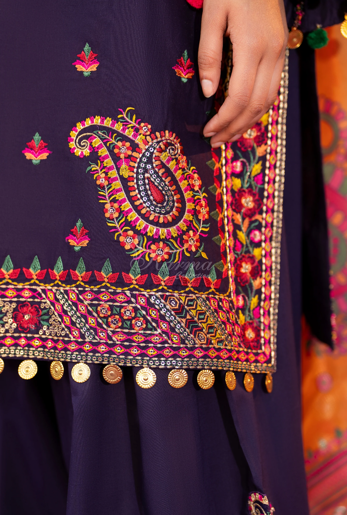 Chaand-Raat BY Karma Collection AMETHYST KC-1551