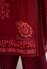 Winter Luxury 3 Piece Embroidered Mishaal Karma CollectionEMBER SKU:KC-1537