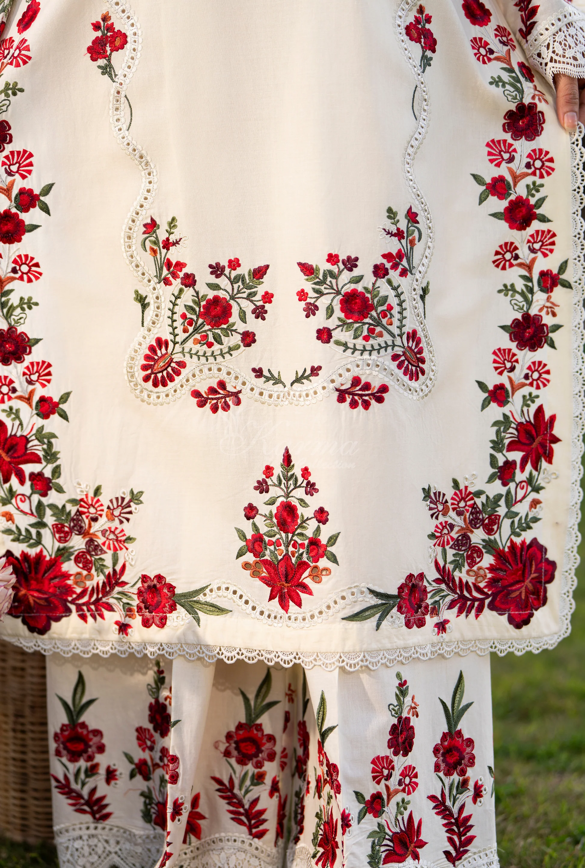 Chaand-Raat BY Karma Collection SWAN PETAL KC-1549