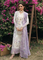 CRIMSON LAVENDER FALL - D5B STITCHED