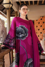 M Prints by Maria B Stitched Lawn 3 Piece Suit D-13 B - Summer Collection