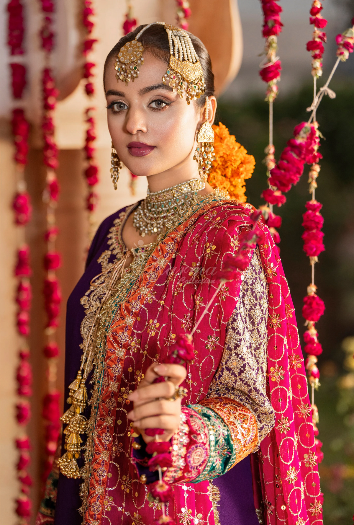 Festive Edit 2026 Karma Collection JAHAN-ARA ROYAL PURPLE F498